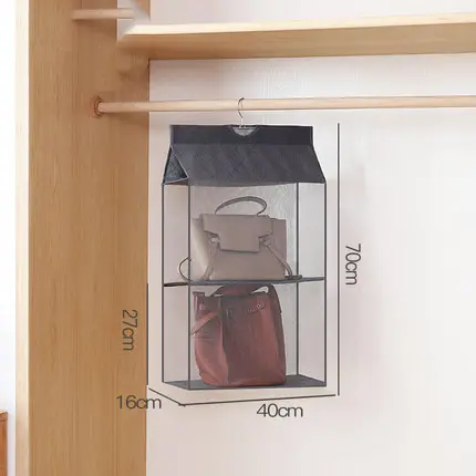 Hanging Fabric Dustproof Storage Rack for Household