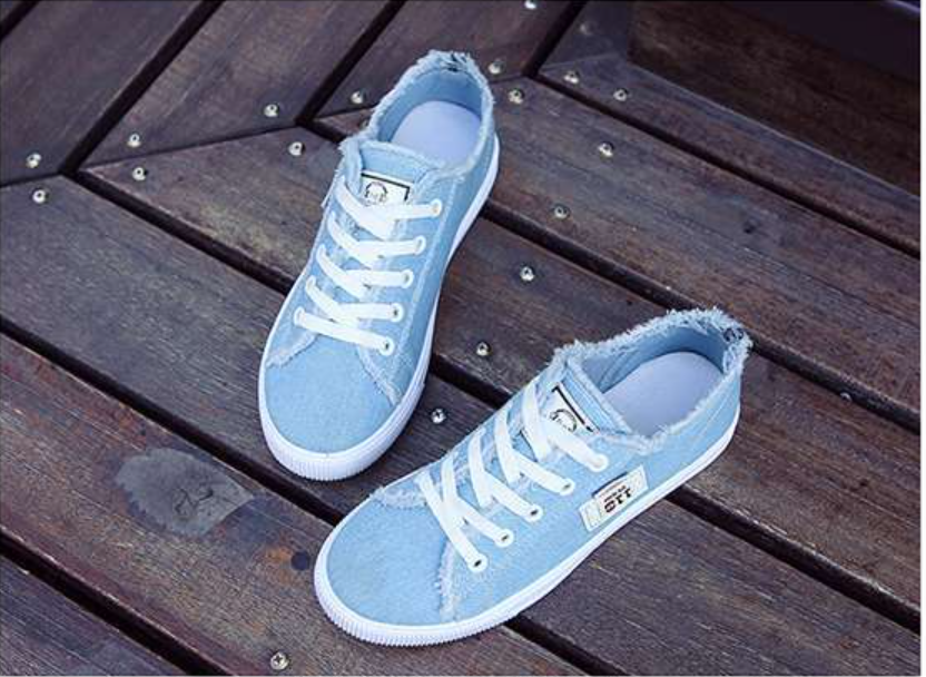 Canvas Shoes Women'S Korean Version Of The White Shoes Spring New Flat-Bottom Casual All-Match Trend