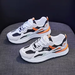 Forrest Gump Shoes Women'S Casual Sports Shoes Women Korean Version Of All-Match Daddy Breathable Mesh Shoes Women - Black - View 1