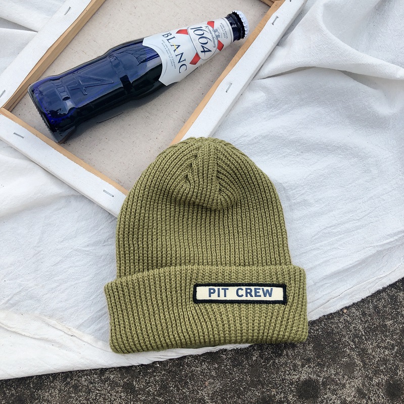 Korean All-Match Casual Candy Color Knitted Landlord Hat