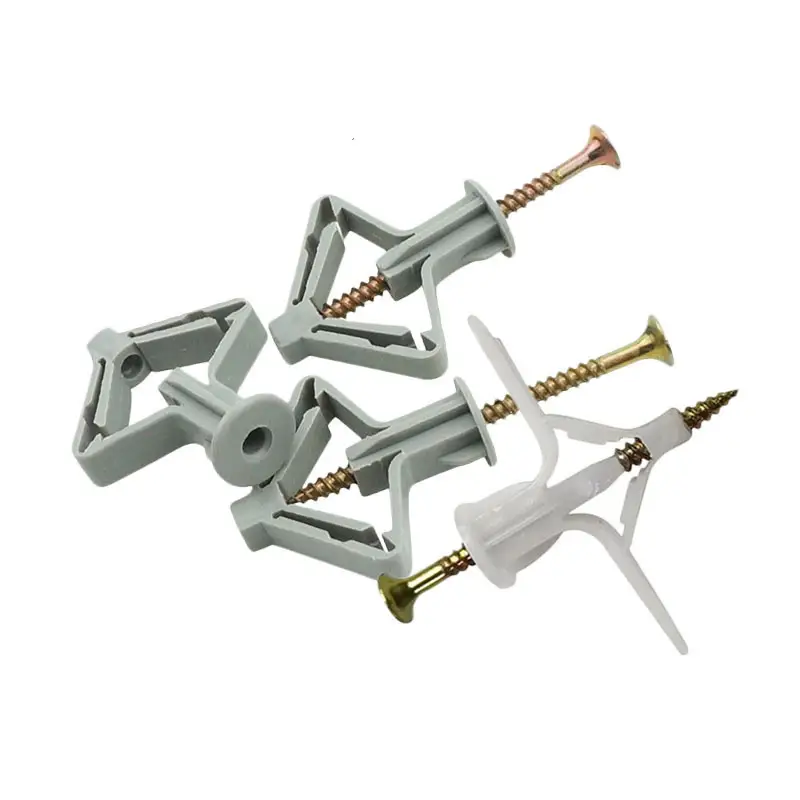 Aircraft Expansion Pipe Rubber Plug Gypsum Board Expansion Screw Hollow Wall Butterfly Expansion Pipe Hollow Wall Special Bolt