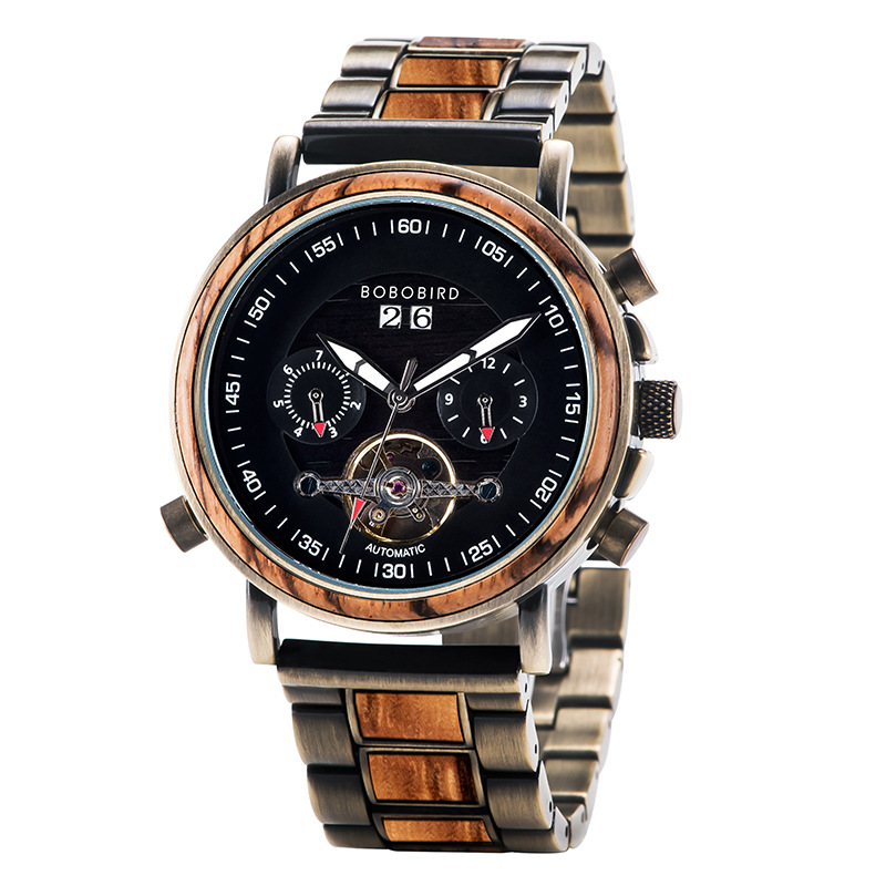 Wooden Watch Simple And Casual