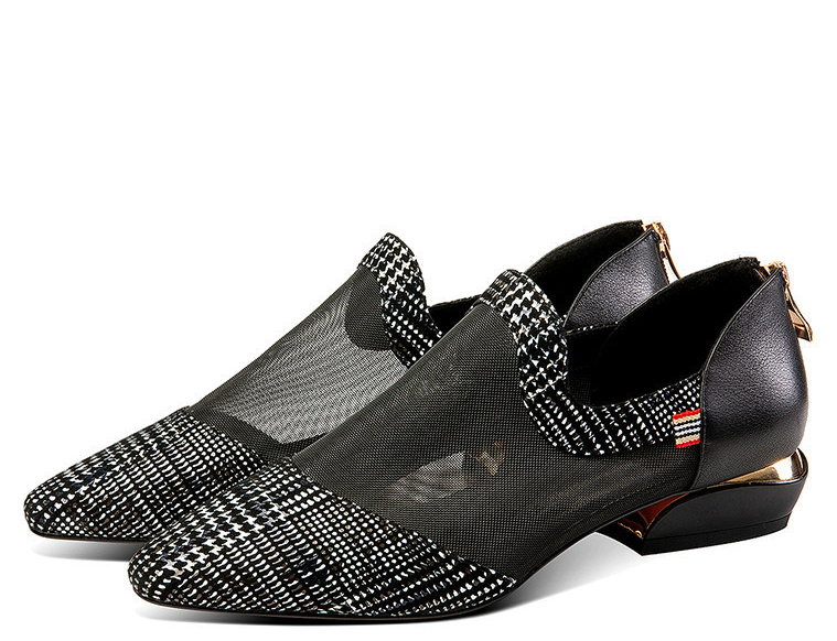 Mesh Toe Cap Sandals, picture 2 of 4