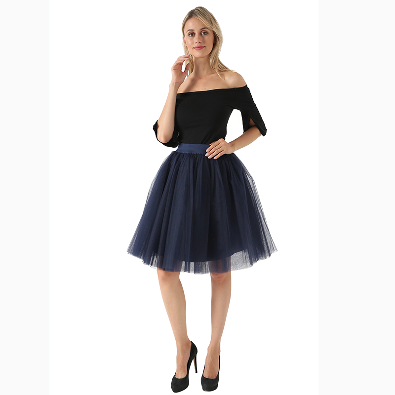 Women's Fashion Skirt Wedding Banquet Dress Navy - Shop at LoveMi
