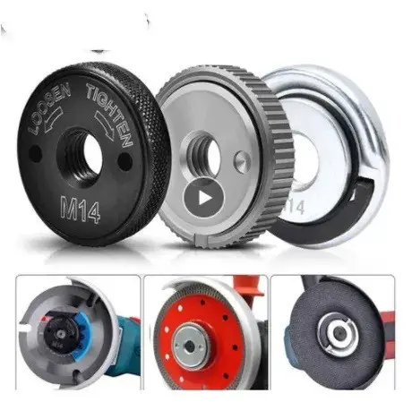 3-Piece Portable M14 Angle Grinder Locking Plate