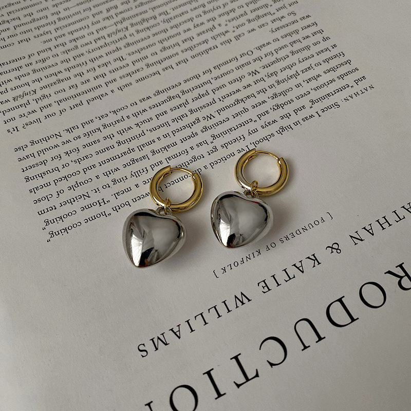 Simple And Cold Style Net Red Earrings