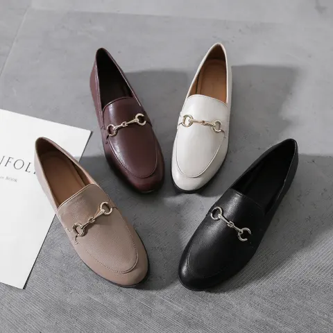 Single Shoes Women New Small Leather British College Style