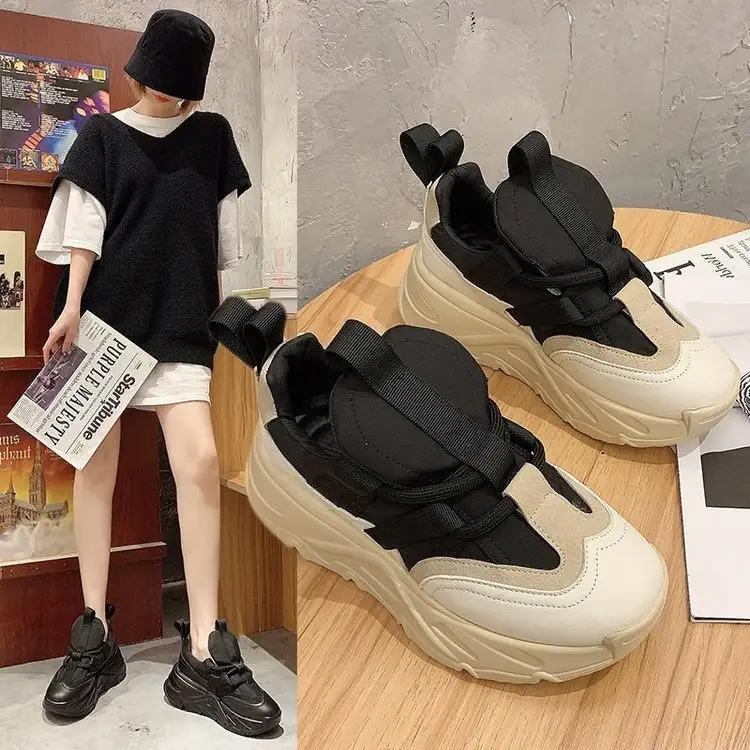Fashion Casual Breathable Platform Sneakers Fashion Casual Breathable Platform Sneakers