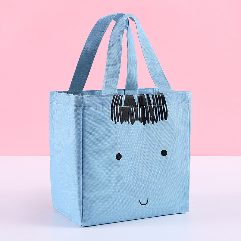 Creative Cartoon Oxford Cloth Portable Insulated Lunch Bag