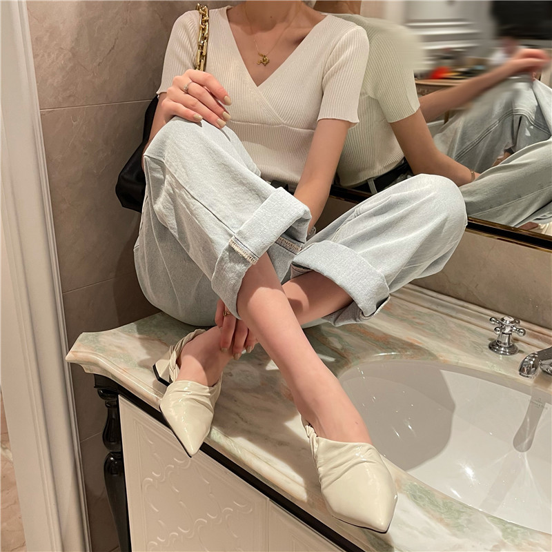 Pointed Toe Heeled Sandals
