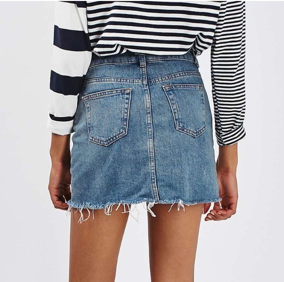 Summer Women's Casual Denim Short Skirt