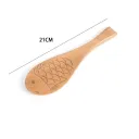Varnished Flat Fish Spoon