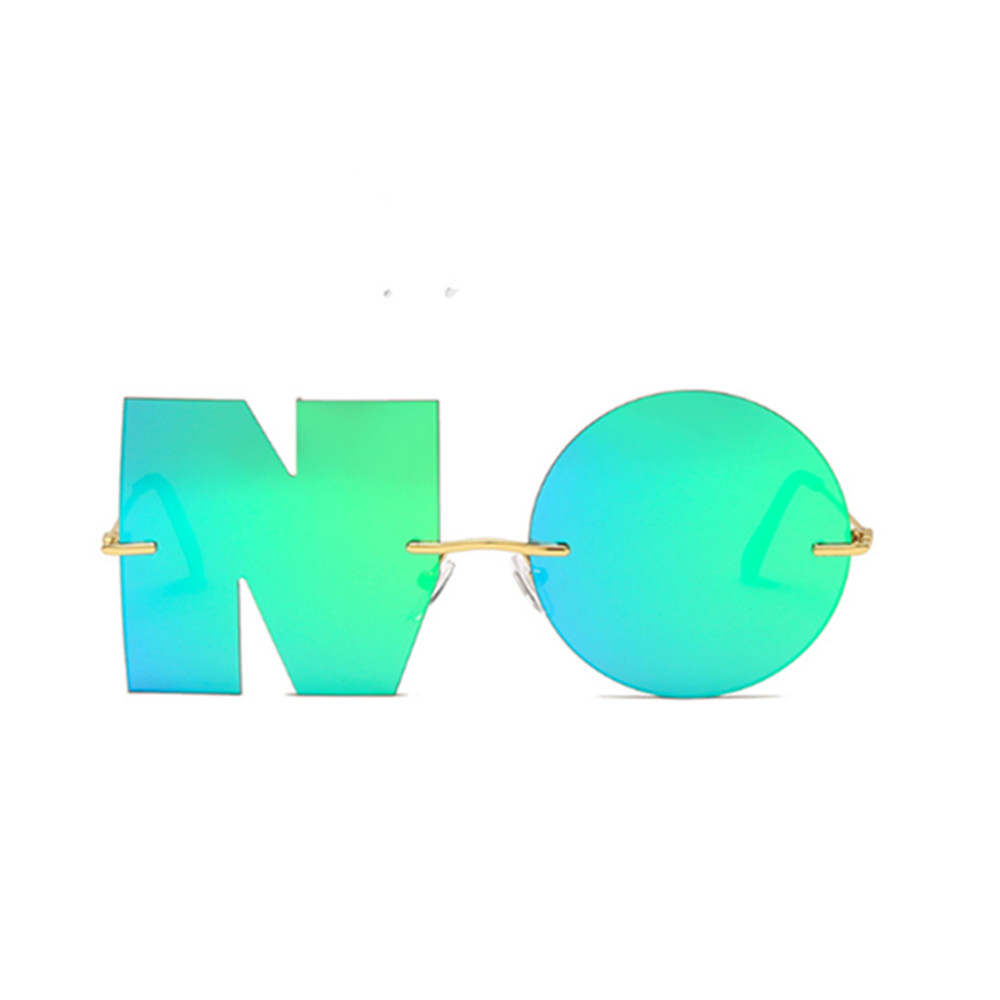 Title 1, Fashion New Personality Rainbow Sunglasses