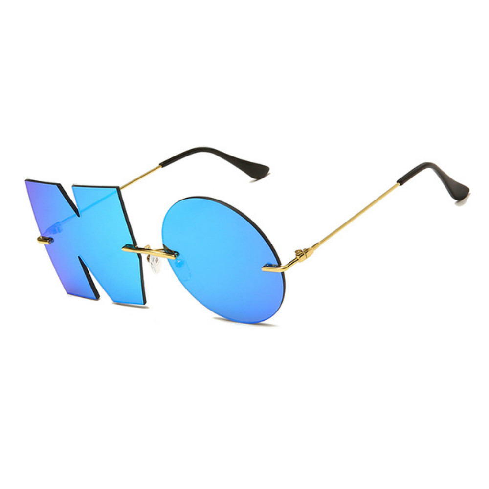 Title 5, Fashion New Personality Rainbow Sunglasses