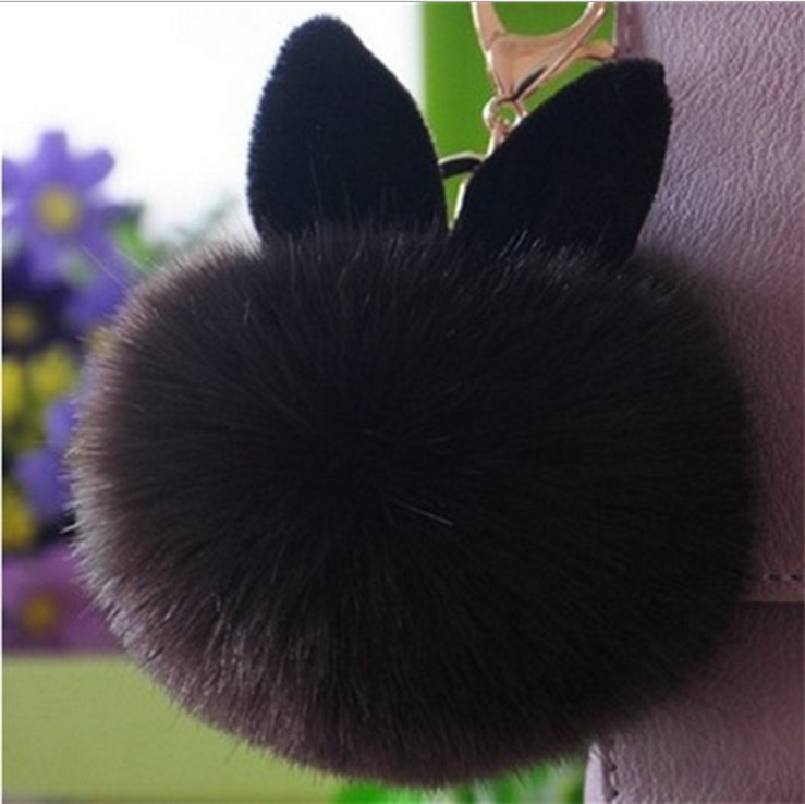 Title 7, Fur Bag Pendant Plush Keychain