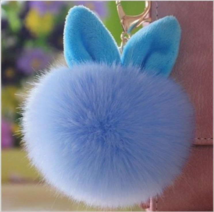 Title 8, Fur Bag Pendant Plush Keychain