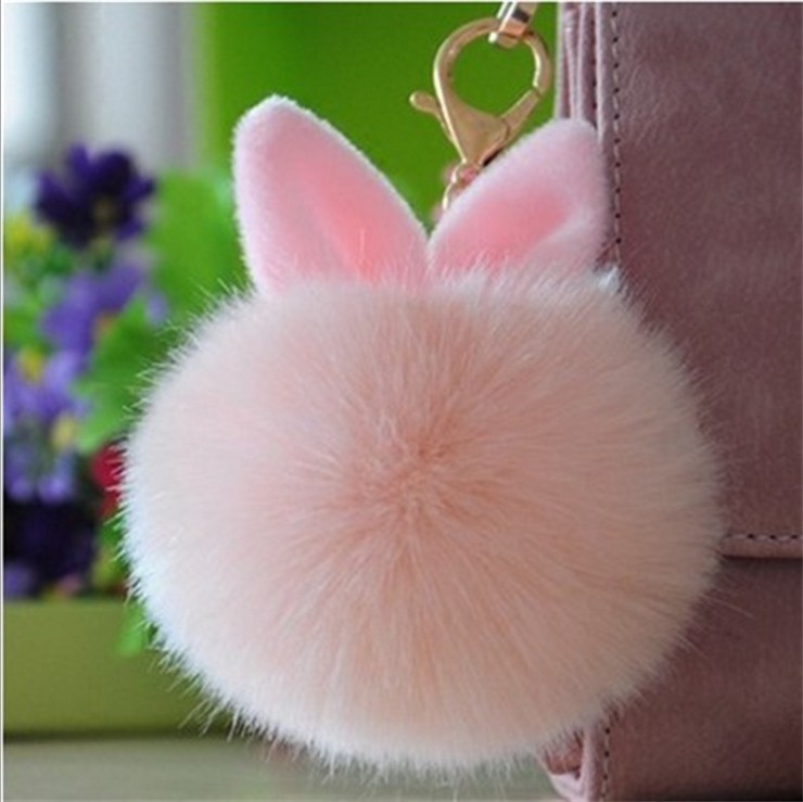 Title 9, Fur Bag Pendant Plush Keychain