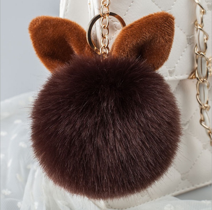 Title 11, Fur Bag Pendant Plush Keychain