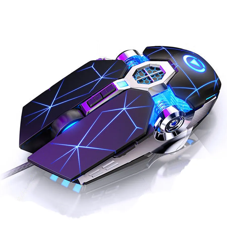 Gaming Mouse Wired Silent Mechanical Computer Desktop