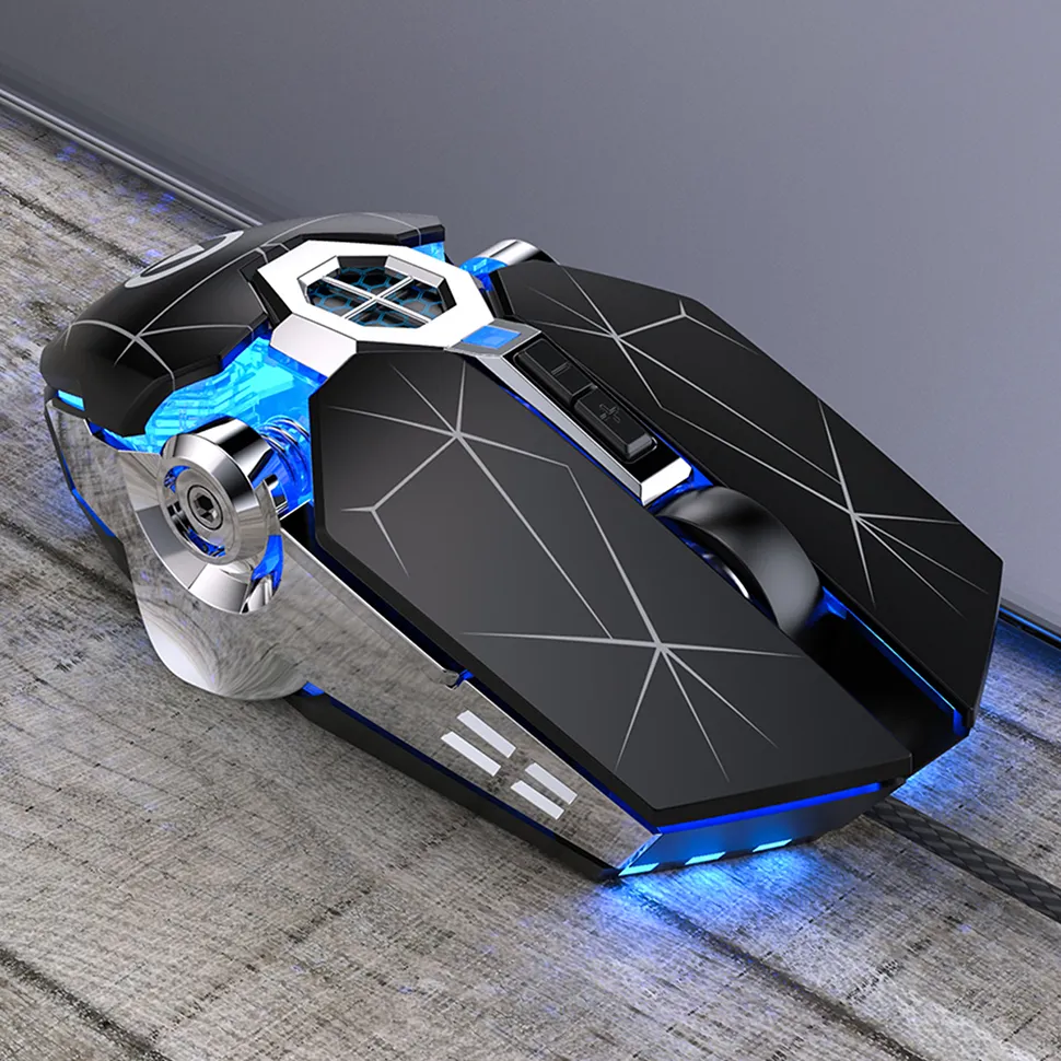Gaming Mouse Wired Silent Gaming Mechanical Computer Desktop Notebook Office – image 2