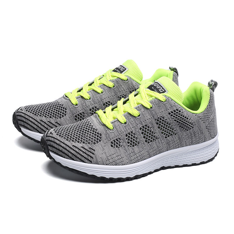 Breathable mesh shoes
