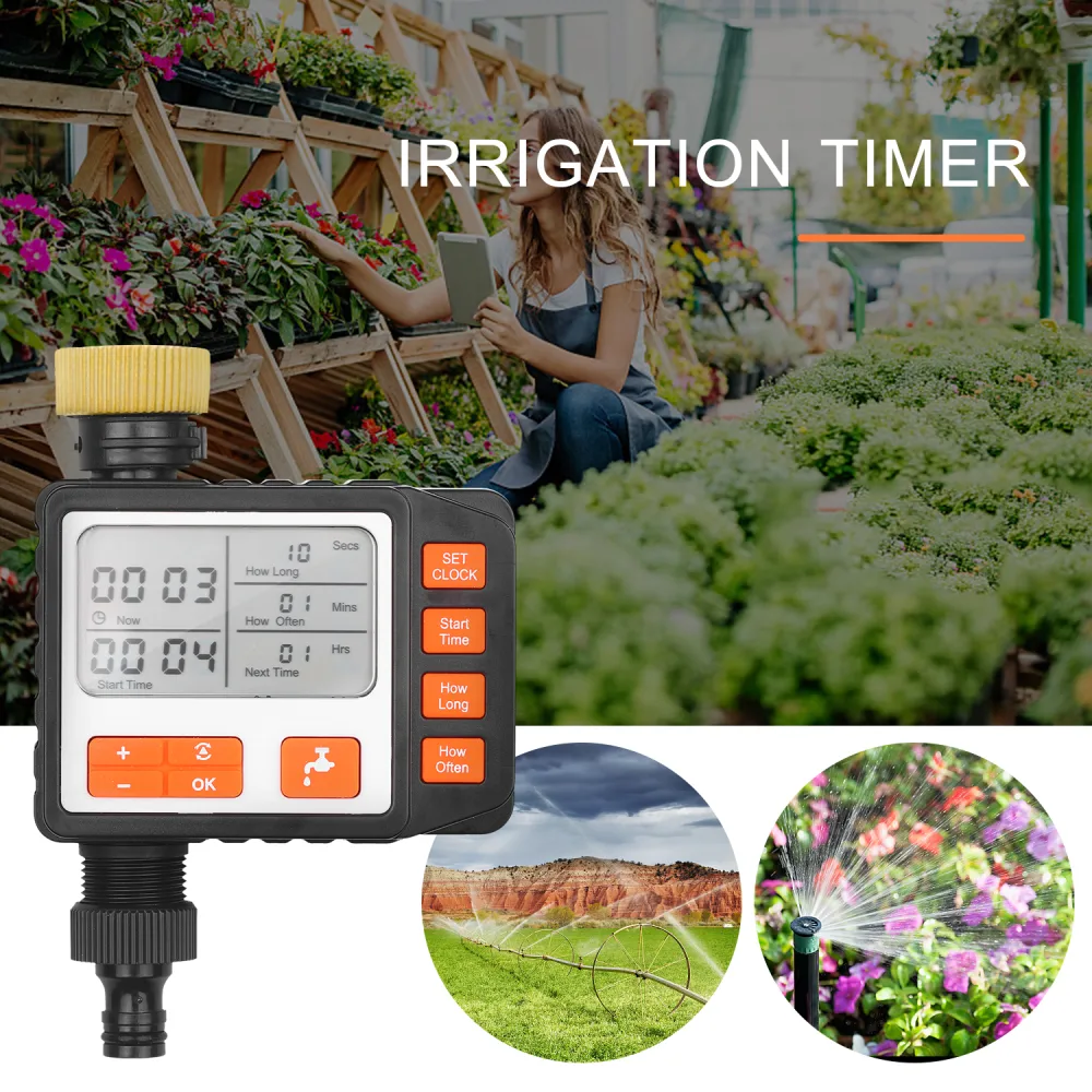 Garden Watering Timer Outdoor Automatic Electronic Irrigation Water Timeing