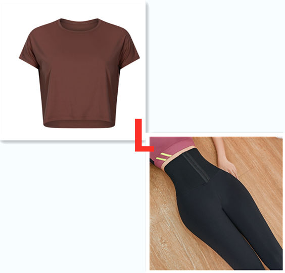 Spring New Yoga Tops Women'S Round Neck Half-Length Sports Loose Breathable Running Sports Fitness Short Sleeves