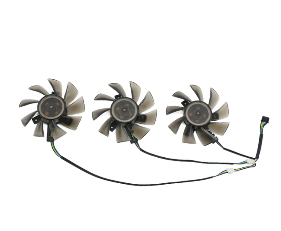 New Galaxy Gtx970 980Ti Hall Of Fame Hof Independent Graphics Card 3 Fan Silent Temperature Control Graphics Card Fan