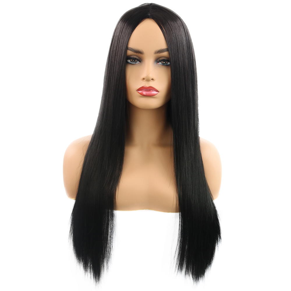 African WigsBlack Women Remy Brazilian Straight Lace Black - Shop at LoveMi