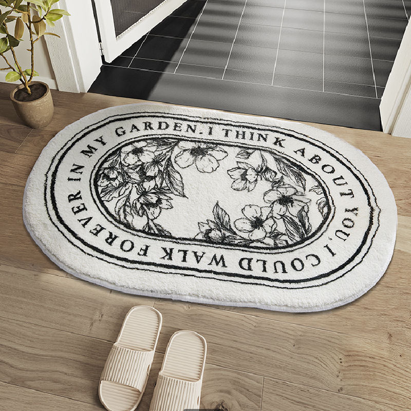 Entrance Toilet Door Mat Home Bedroom Carpet Bathroom Mat