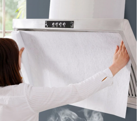 Range Hood Anti-smoke Sticker Blotting Paper