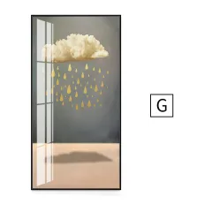 Home Modern Minimalist Living Room Paintings - G - View 1