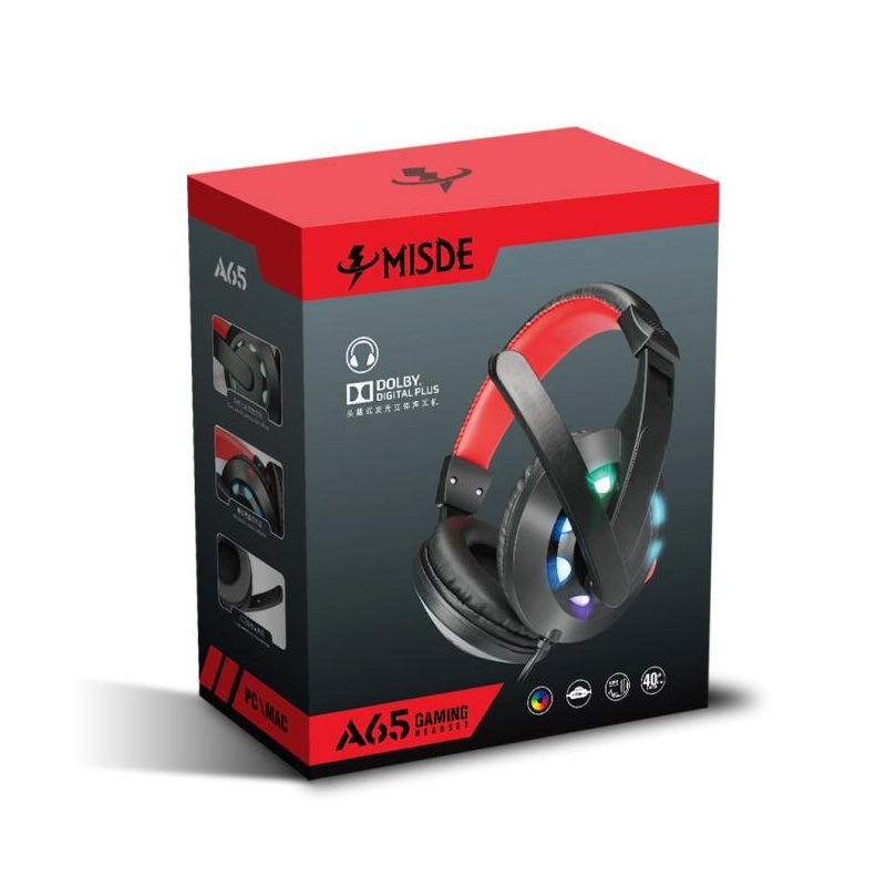 Title 6, Kabelgebundenes Stereo-Gaming-Headset für Musik...