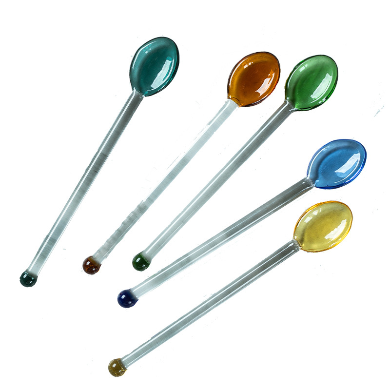 Title 3, Household Simple Heat-Resistant Glass Spoon