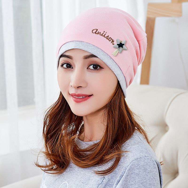 Baby Cap Five Pointed Star Maternity Cap Face Wash Make Up Hair Band Baby Hood