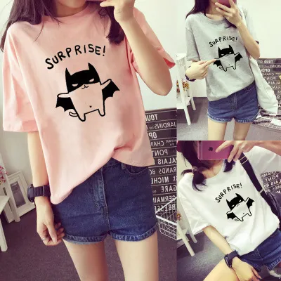 Summer Embroidery Korean Version Short Sleeved White - Shop at LoveMi