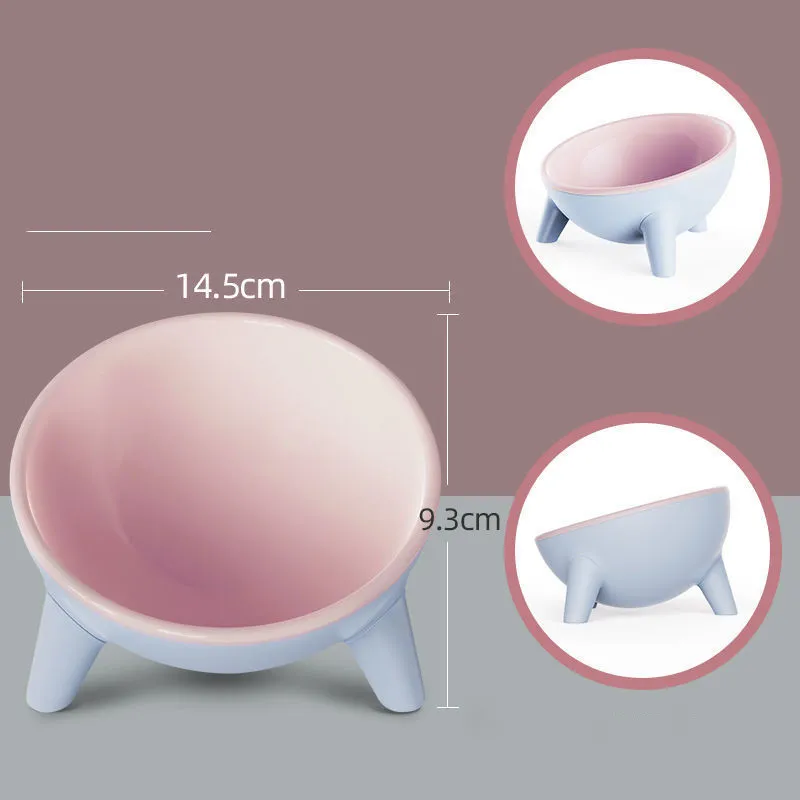 Cat Dog Bowl With Stand Pet Feeding Food Bowls Dogs Bunny Rabbit Nordic Color Feeder Product Supplies Pet Accessories – image 4