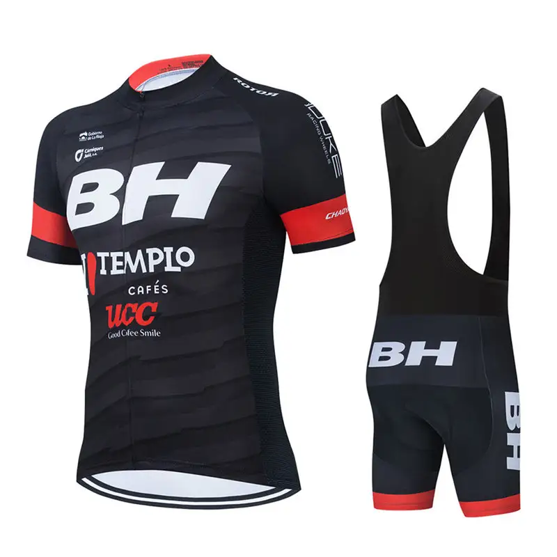 Men's Short Sleeve Cycling Jersey Bicycle Set
