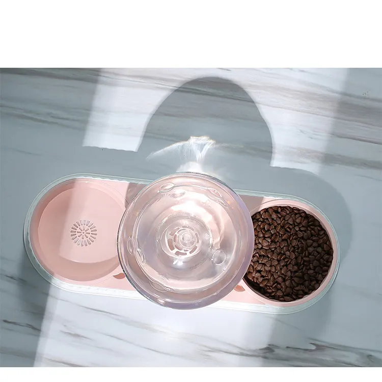 Plastic Pet Feeding Drinkers Cat Dog Automatic Feeder Drinking Animal Pet Bowl Water Bowl For Pets Dog Automatic Drinkers – image 8