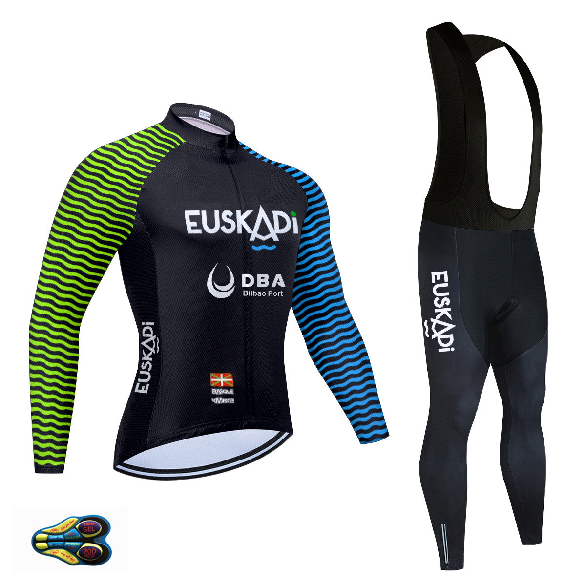 Men'S Long-Sleeved Cycling Wear, Mountain Bike Suit — foto 20