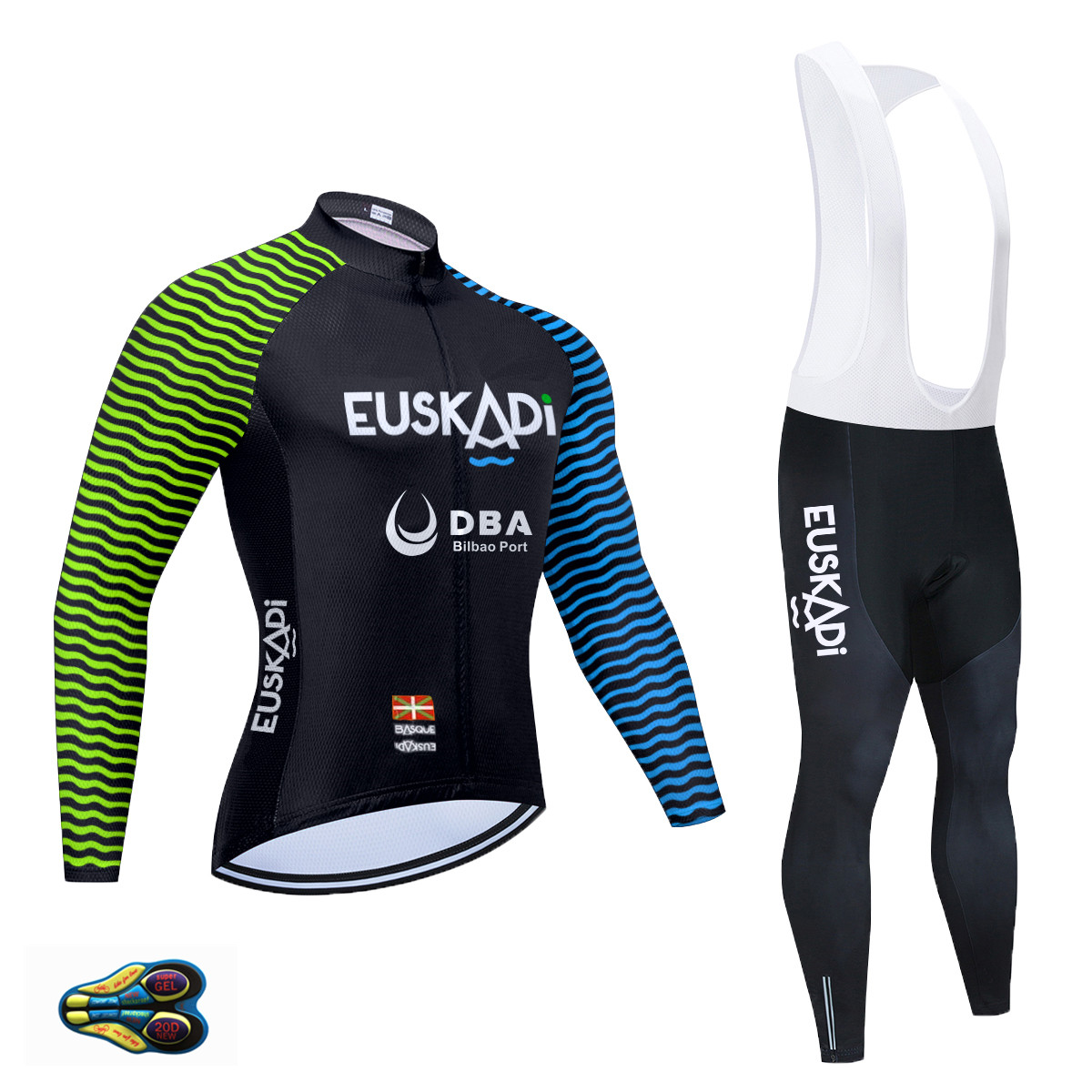Men'S Long-Sleeved Cycling Wear, Mountain Bike Suit — foto 12
