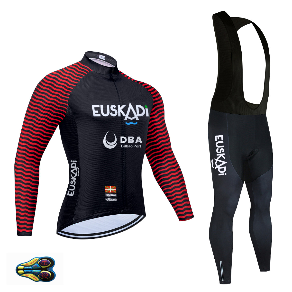 Men'S Long-Sleeved Cycling Wear, Mountain Bike Suit — foto 19