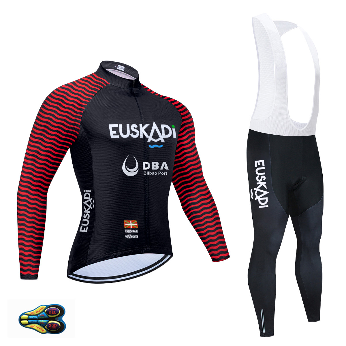 Men'S Long-Sleeved Cycling Wear, Mountain Bike Suit — foto 4