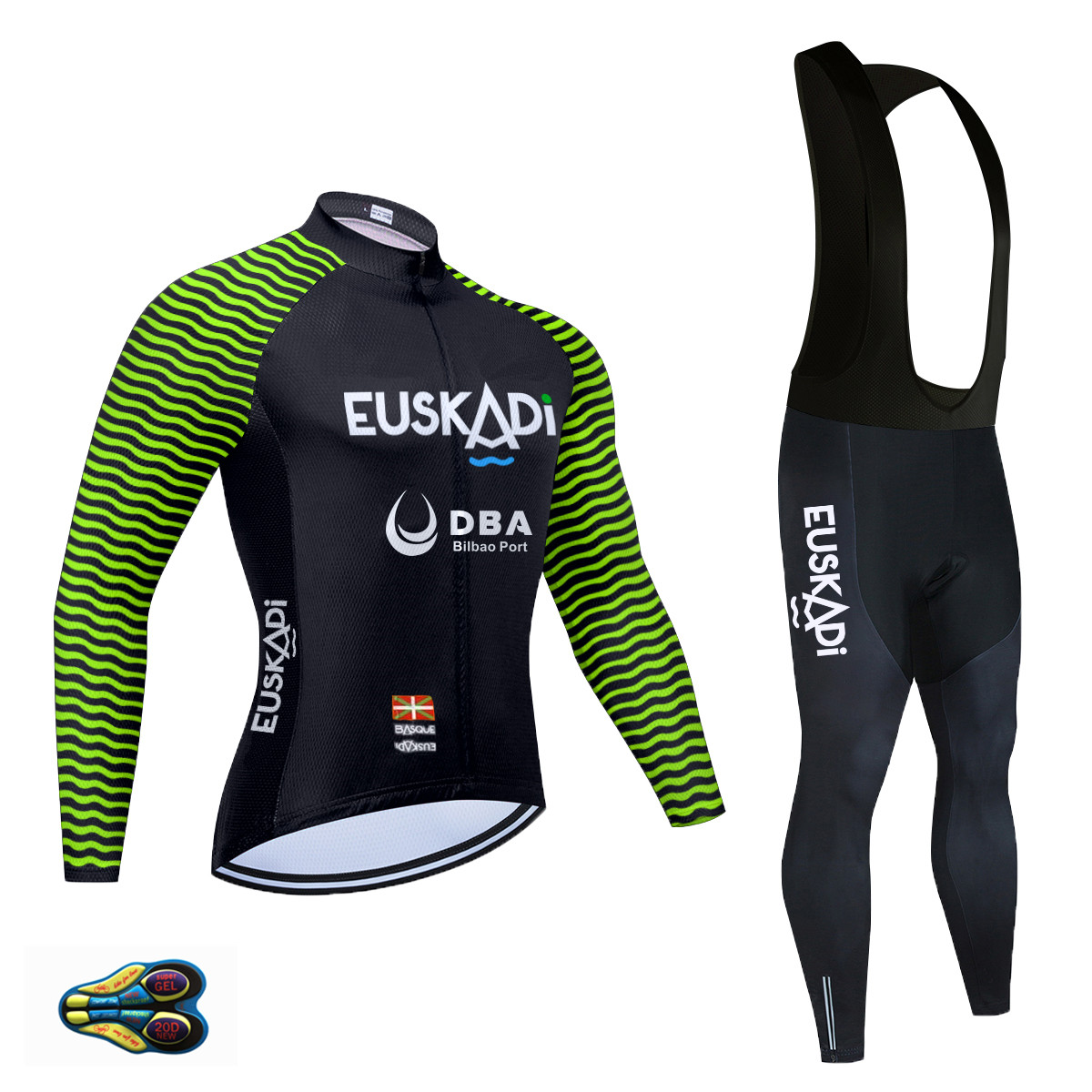 Men'S Long-Sleeved Cycling Wear, Mountain Bike Suit — foto 11