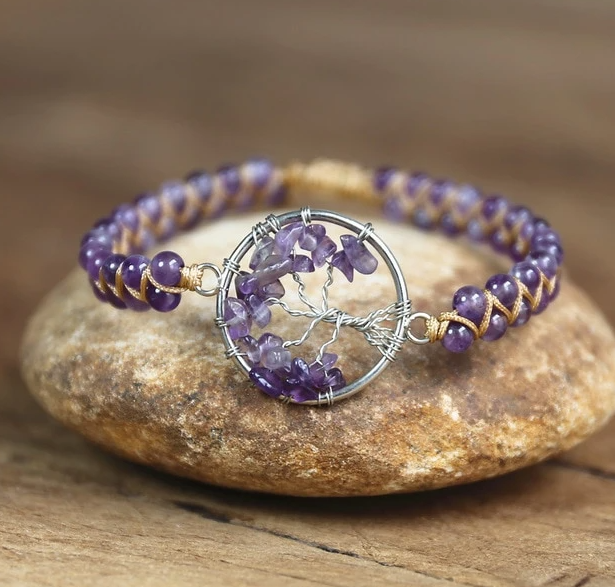 Single Ring Beaded Adjustable Bracelet