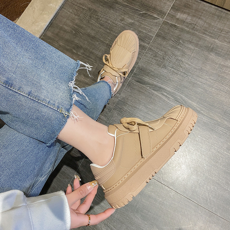  Luxury Fashion White Sneakers Shell Toe Leather Platform Sport 