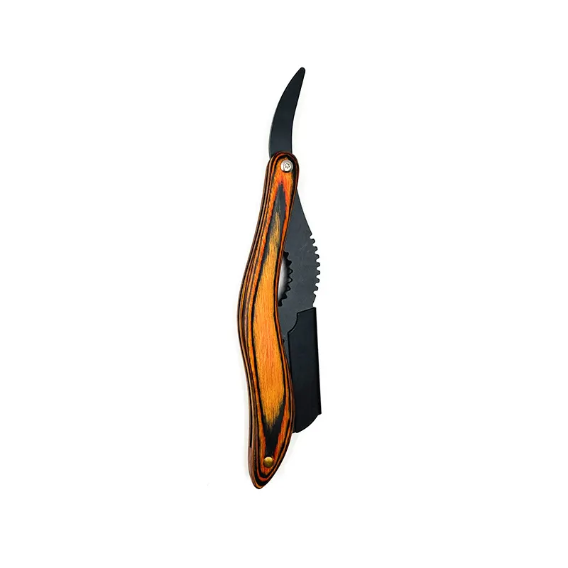 Beard folding manual eyebrow trimming haircut shaving