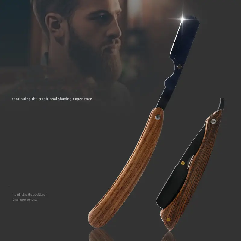 Barber Shop Vintage Razor Manual Men'S Hairdressing