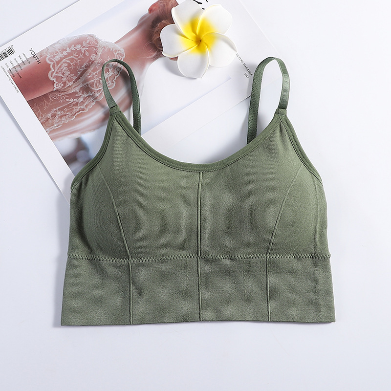 Title 6, Seamless Vest Without Steel Ring Sling Bra