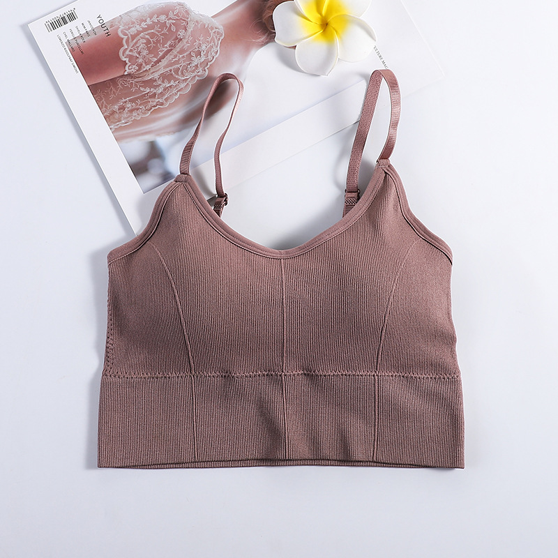 Title 8, Seamless Vest Without Steel Ring Sling Bra